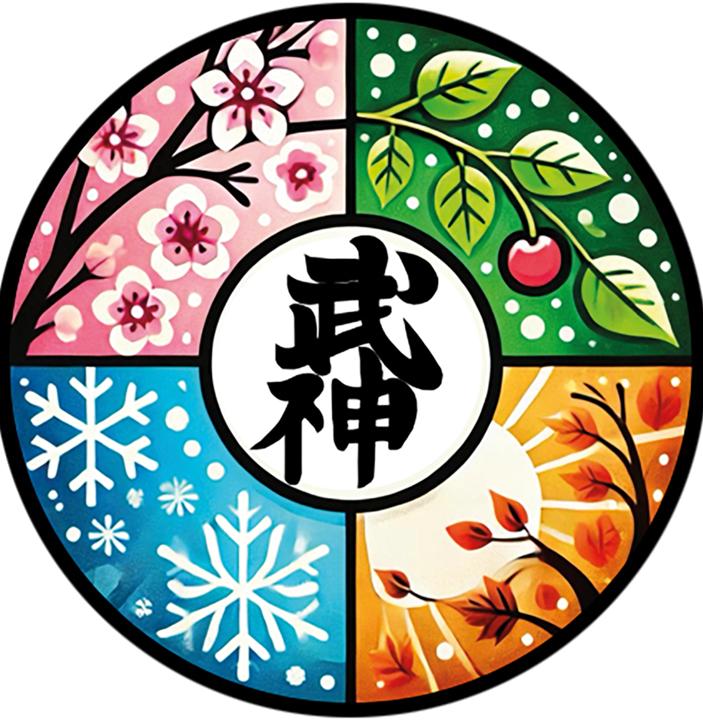 Bujinkan självförsvar i Sunne Värmland. Ninjutsu för nybörjare. Logo